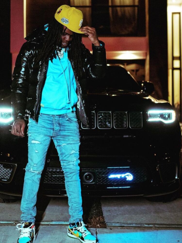 Chief Keef Wearing a Moncler Puffer, Chrome Hearts Hoodie & Ben & Jerry  Dunks | Incorporated Style