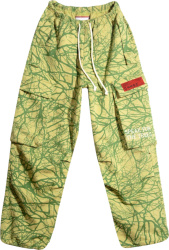 Chnge Yellow And Green Forest Camo Cargo Pants