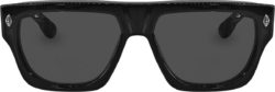 Chrome Hearts Black Charismadick Sunglasses