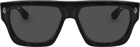 Chrome Hearts Black Charismadick Sunglasses