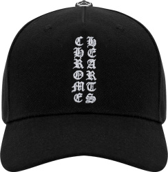Chrome Hearts Black Vertical Logo Hat
