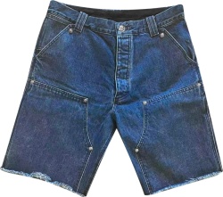 Chrome Hearts Blue Denim Carpenter Shorts