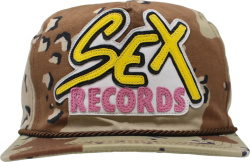 Chrome Hearts Brown Camo Sex Records Hat