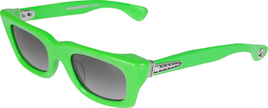 Chrome Hearts Green Steezin Sunglasses