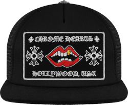 Chrome Hearts x Matty Boy Black 'Chomper Patch' Trucker Hat