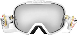 Chrome Hearts X Oakley White Logo Ski Goggles