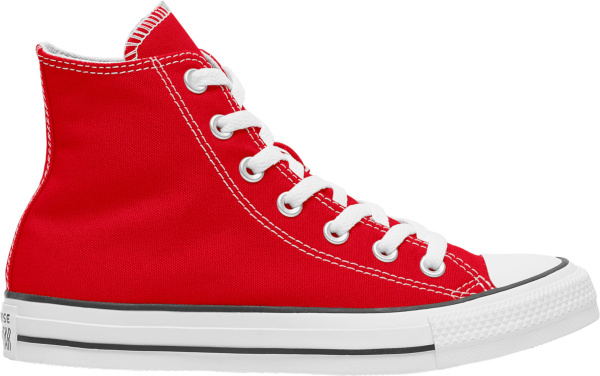 Converse Chuck 70 High Top Red Enamel Canvas Sneakers