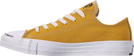 Converse Yellow All Star Life Is To Short Print