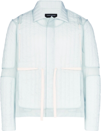 Craig Green Light Blue Quilted Jacket