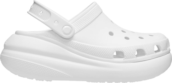 Crocs White Classic Bae Clogs