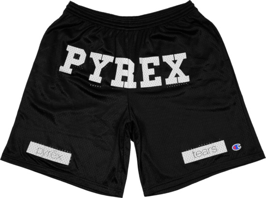 Denim Tears X Pyrex Vision Black Shorts