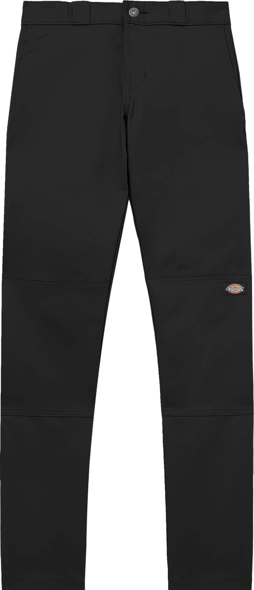 Black Double-Knee Pants