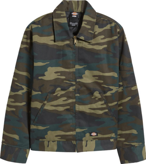 Dickies Camo Lined Eisenhower Jacket