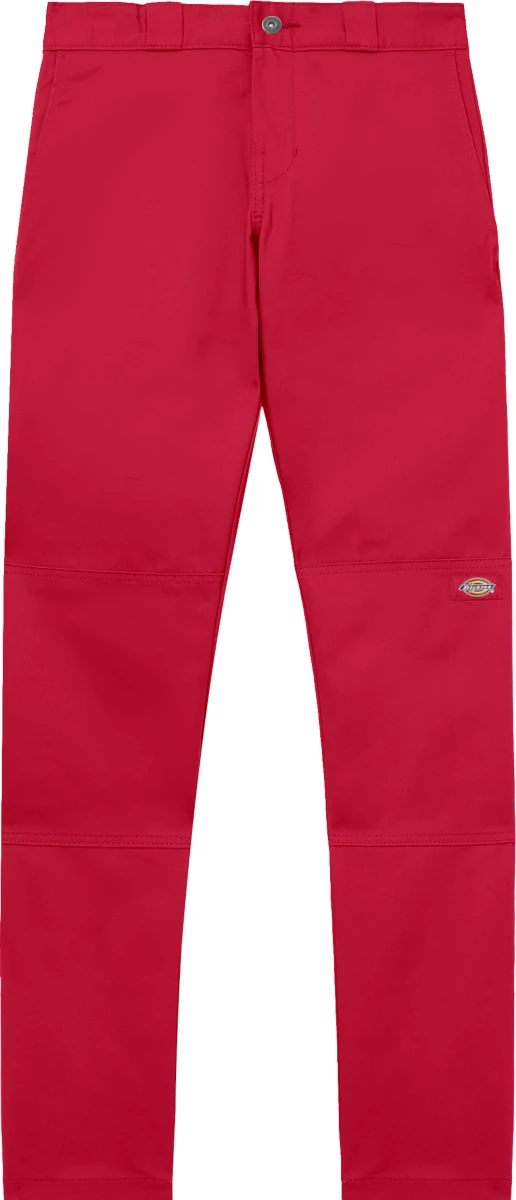 Red Double Knee Work Pants