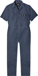 Dickies Navy Blue Short Sleeve Coveralls