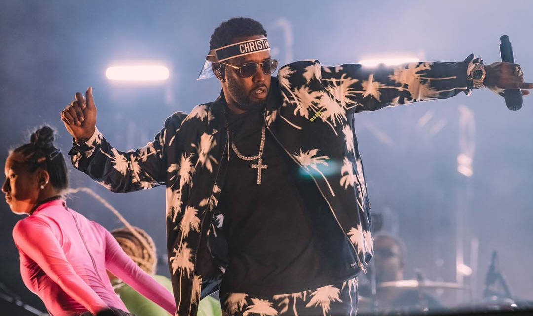 Diddy's On Stage at SITW In MSGM, Dior, & Ray-Ban