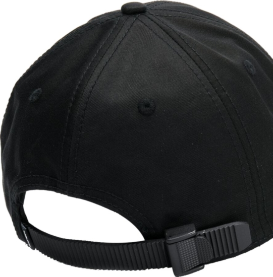 Diesel Black Hat With Adjustable Back Fastening