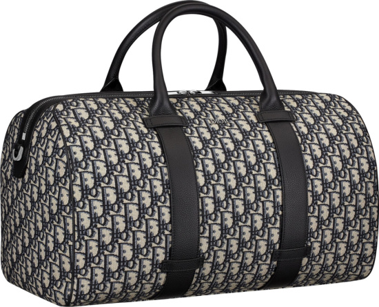 Dior Beige Oblique Duffle Bag 