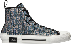 Crystal Oblique High-Top 'B23' Sneakers