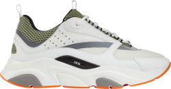 White, Khaki, & Orange 'B22' Sneakers