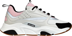 Pale Pink & Gray 'B22' Sneakers