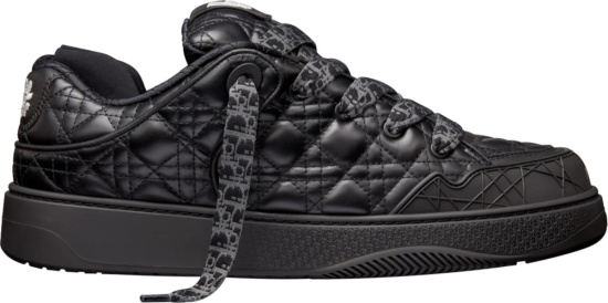 Dior x ERL Black Quilted 'B9S' Sneakers | INC STYLE