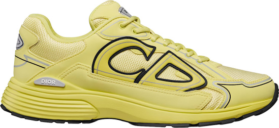Dior All Yellow B30 Sneakers