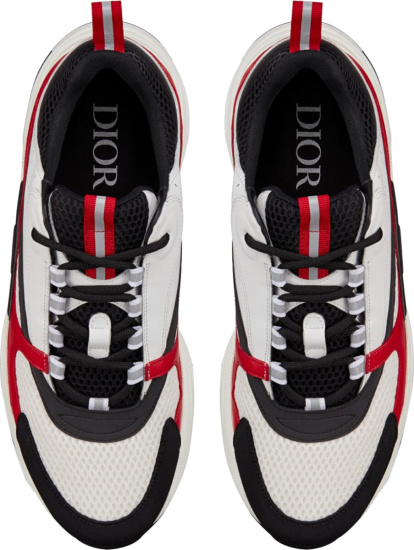 Dior Black Red White B22 Sneakers