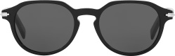 Dior Black Round Acetate Sunglasses