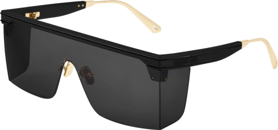 Dior Black Shield Mask Sunglasses