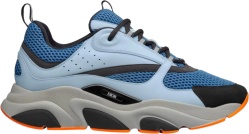 Light Blue, Navy, & Orange 'B22' Sneakers