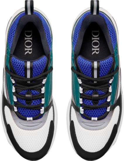 Dior Blue White Green B22 Sneakers