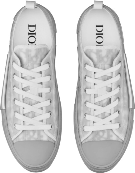 Dior Grey B23 Low Top Sneakers