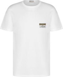 Dior Kaws White Visitor Print T Shirt