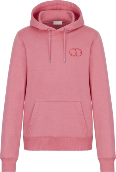 Dior Pink 'CD Icon' Hoodie | Incorporated Style