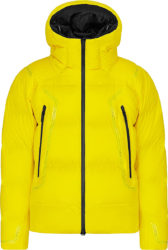 Dior X Descente Yellow Hooded Down Ski Puffer Jacket
