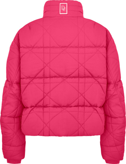 Dior X Erl Hot Pink Down Jacket