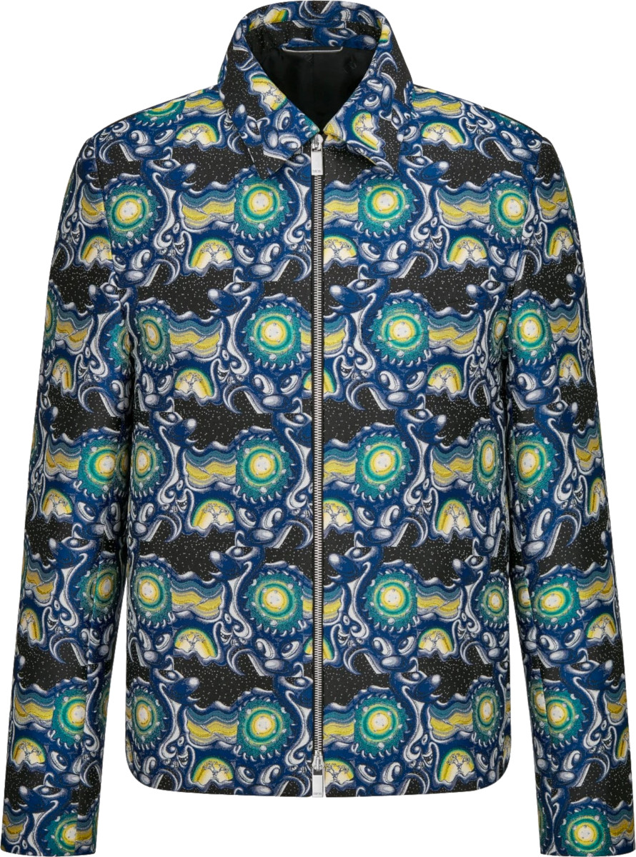 Dior x Kenny Scharf Multicolor 'Outer Space' Jacket | INC STYLE