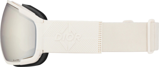 Dior X Poc White Ski Goggles