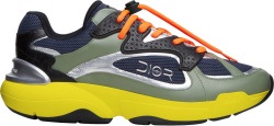 Dior X Sorayama Green Blue Orange Yellow B24 Sneakers