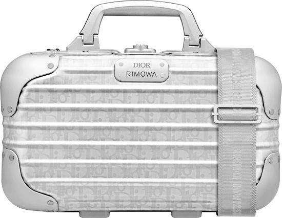 Diro X Rimowa Silver Oblique Case Bag