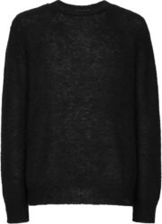 Dolce Gabbana Black Mohair Oversized Sweater