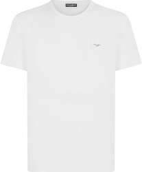 White Logo-Plaque T-Shirt