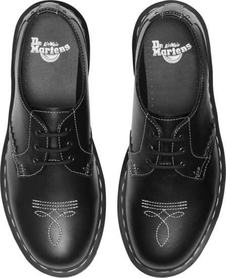 Dr Martens 1461 Gothic Americana Leather Oxford Shoes