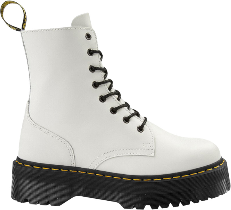 Dr. Martens White 'Jadon' Boots | Incorporated Style
