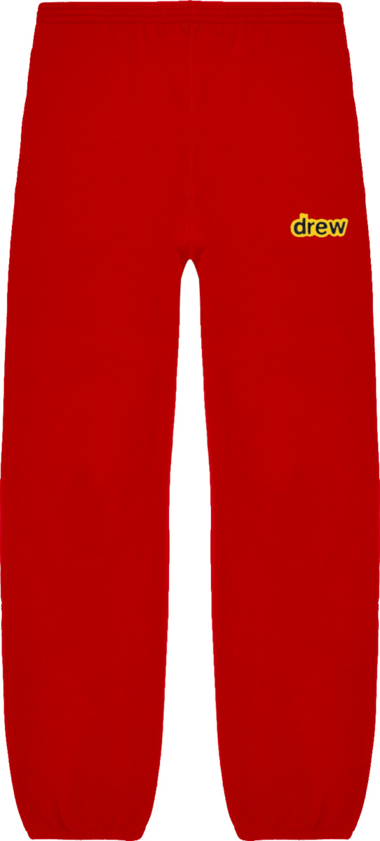 Drew House Red 'Secret' Sweatpants | Incorporated Style
