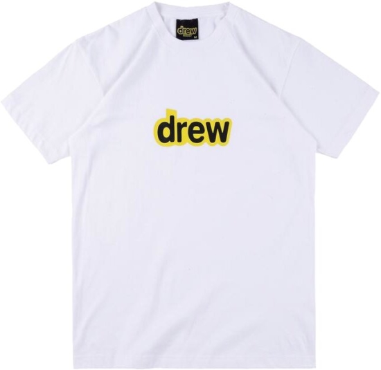 Drew White T Shirt