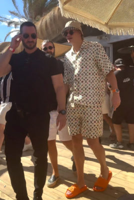 Earling Haaland Louis Vuitton X Tyler Bucket Hat Shirt Shorts Ornage Monogram Slides