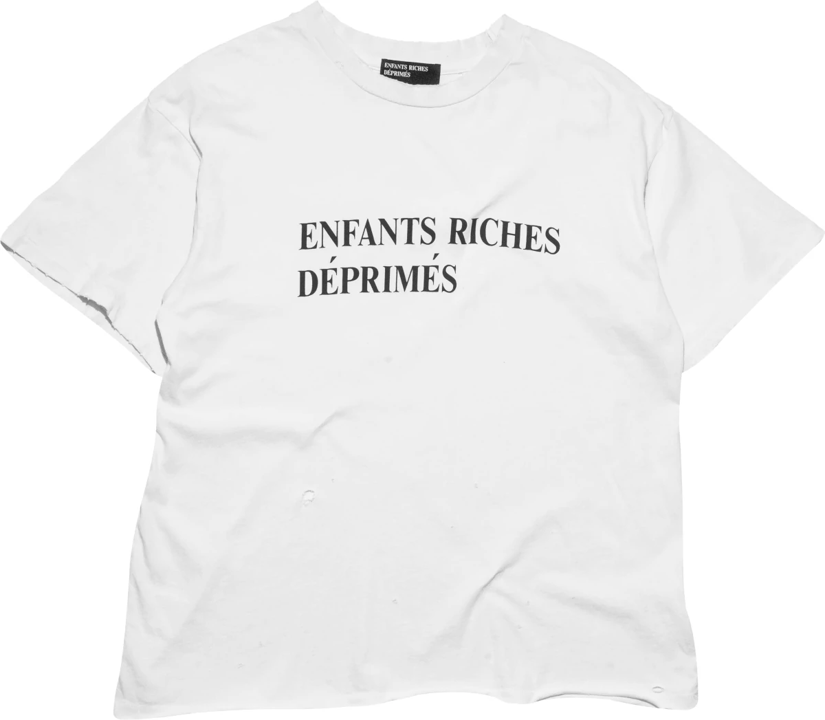 Enfants Riched Desprimes White Faded Logo T Shirt