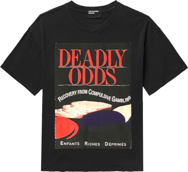 Enfants Riches Deprimes Black Deadly Odds T Shirt
